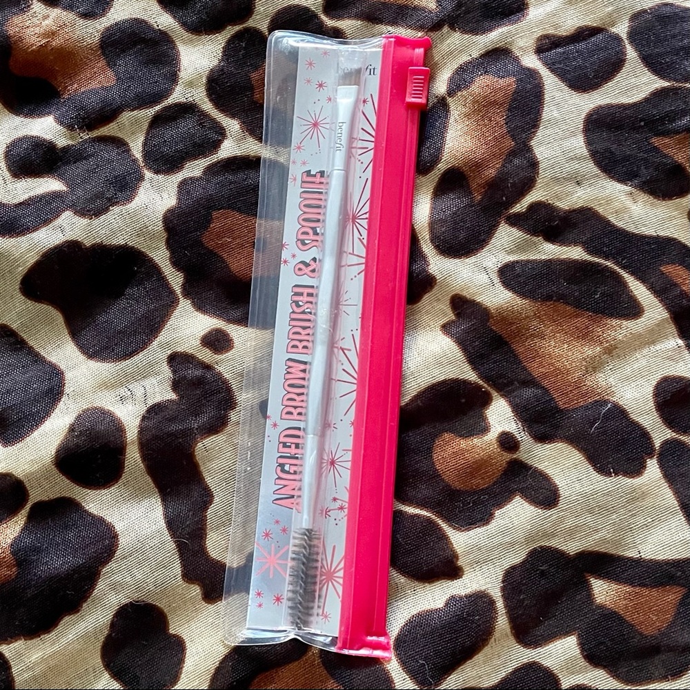 Benefit Angled Brow Brush & Spoolie Brand New